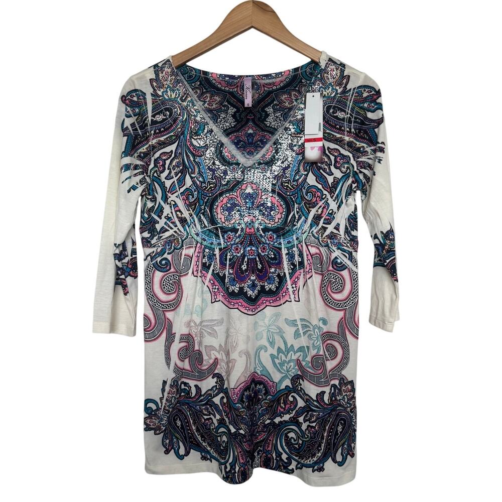 Kiara Top Women S Cream Pink Blue Black Sequin Detail Collar Babydoll Y2K Bling
